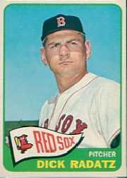 1965 Topps Baseball Cards      295     Dick Radatz